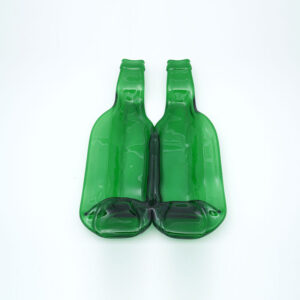 Βάση Κρασιών Πράσινη Διπλή από Ανακυκλωμένο Μπουκάλι